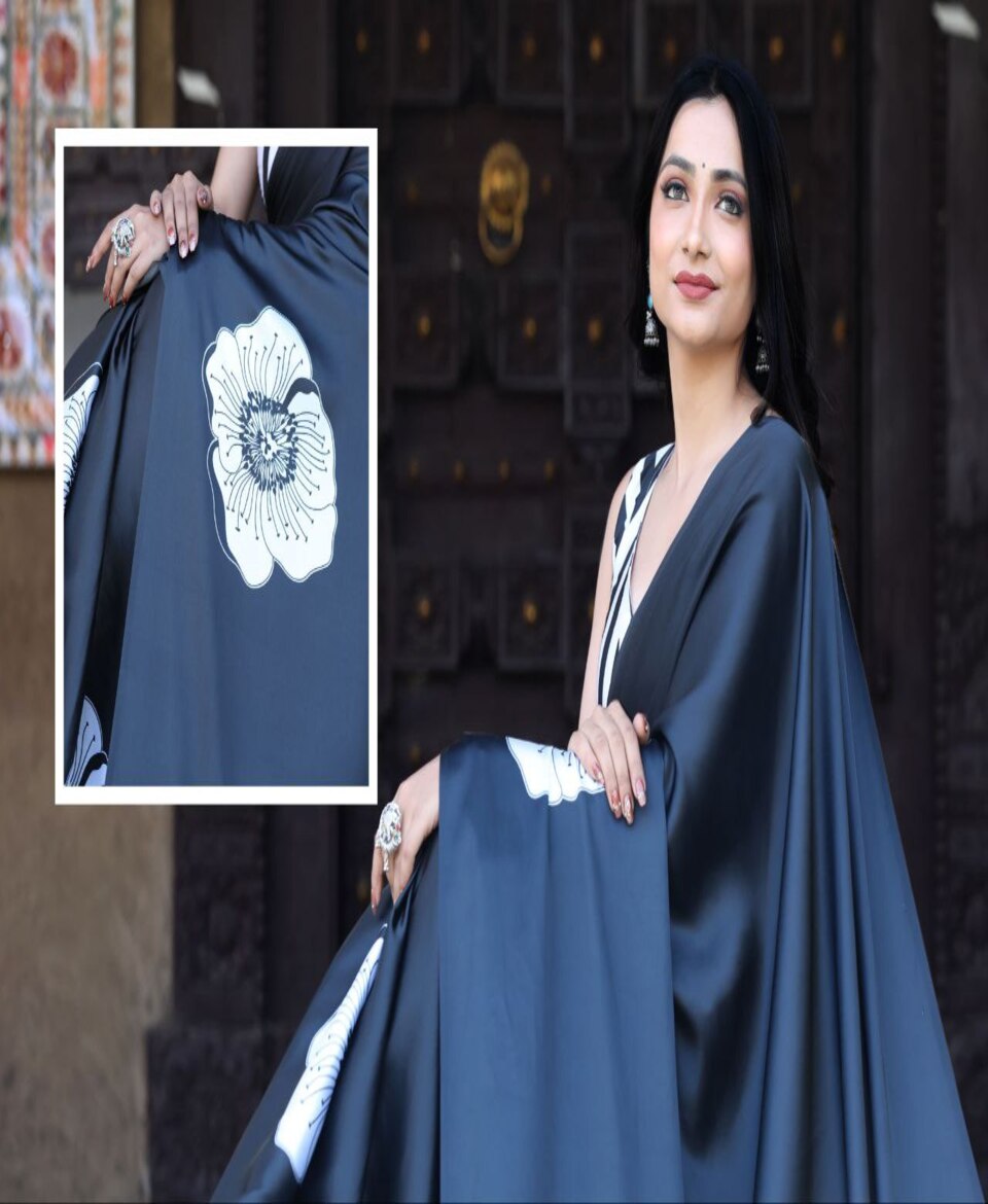 Artistic Modern Printed Saree
