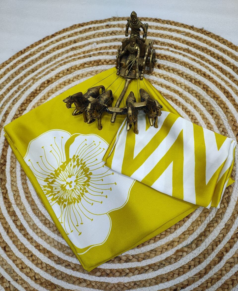 Artistic Modern Printed Saree