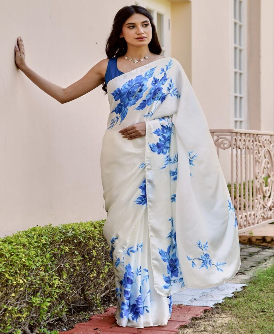Premium Quality Digital Print Saree