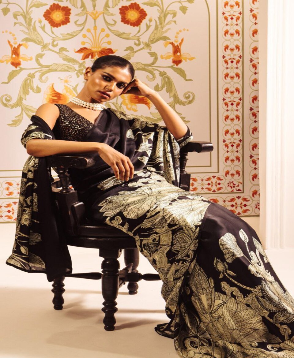Designer Style Digital Print Saree