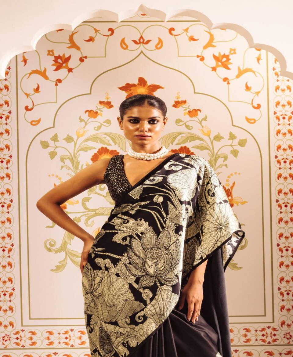 Designer Style Digital Print Saree