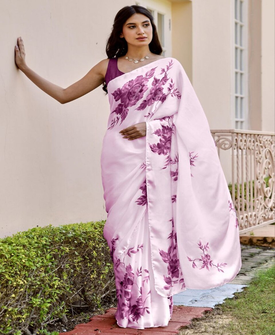Premium Quality Digital Print Saree