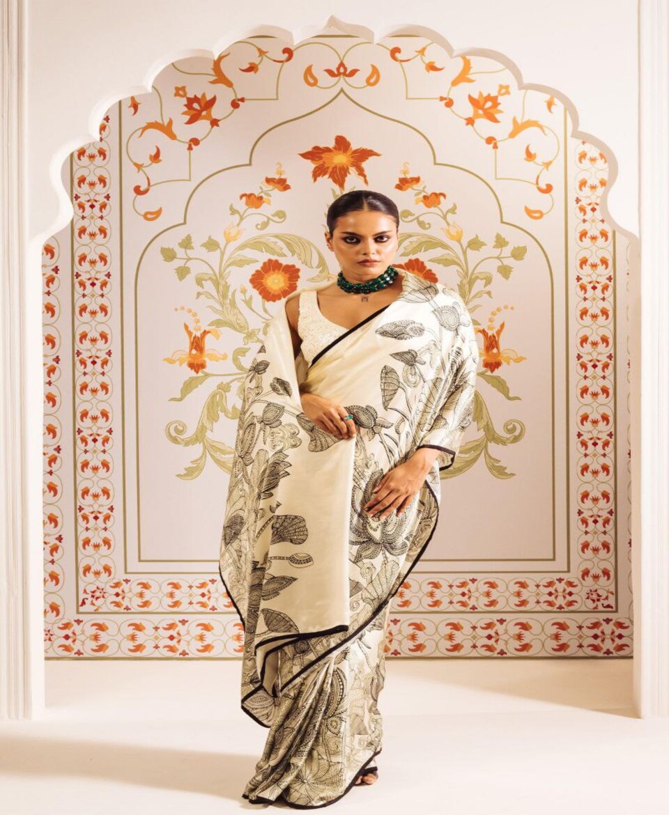Designer Style Digital Print Saree