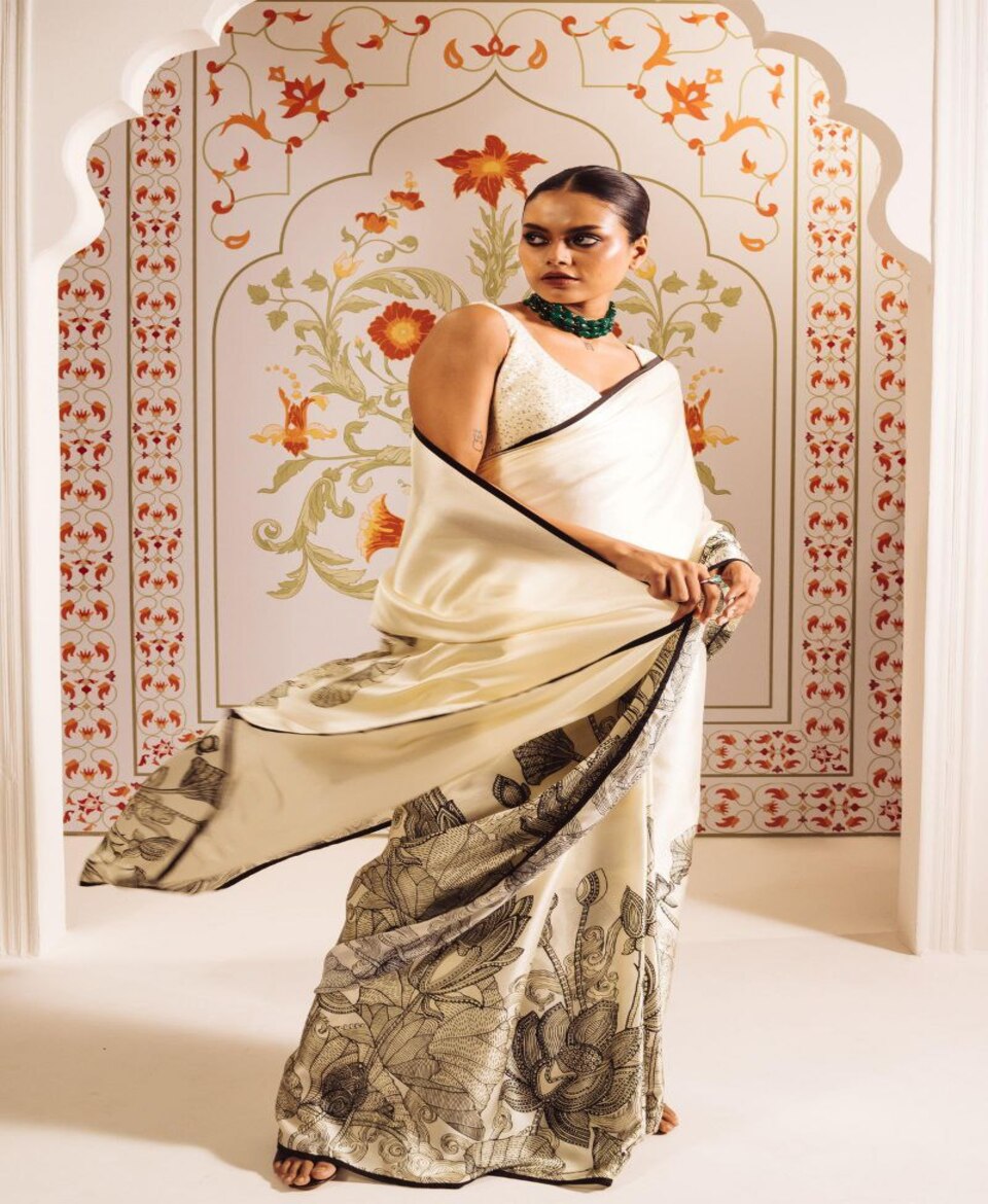 Designer Style Digital Print Saree