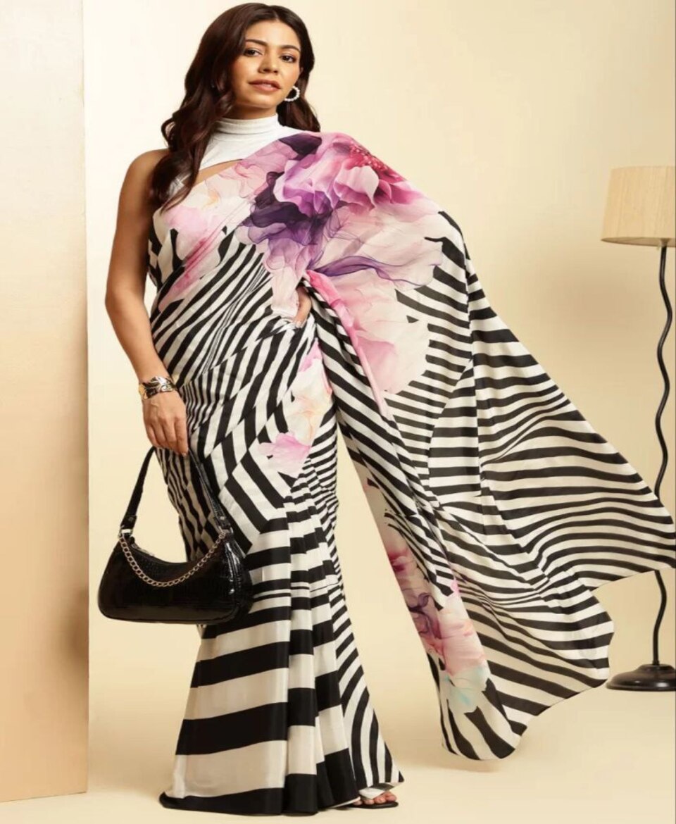 Elegant Fashion Printed Saree