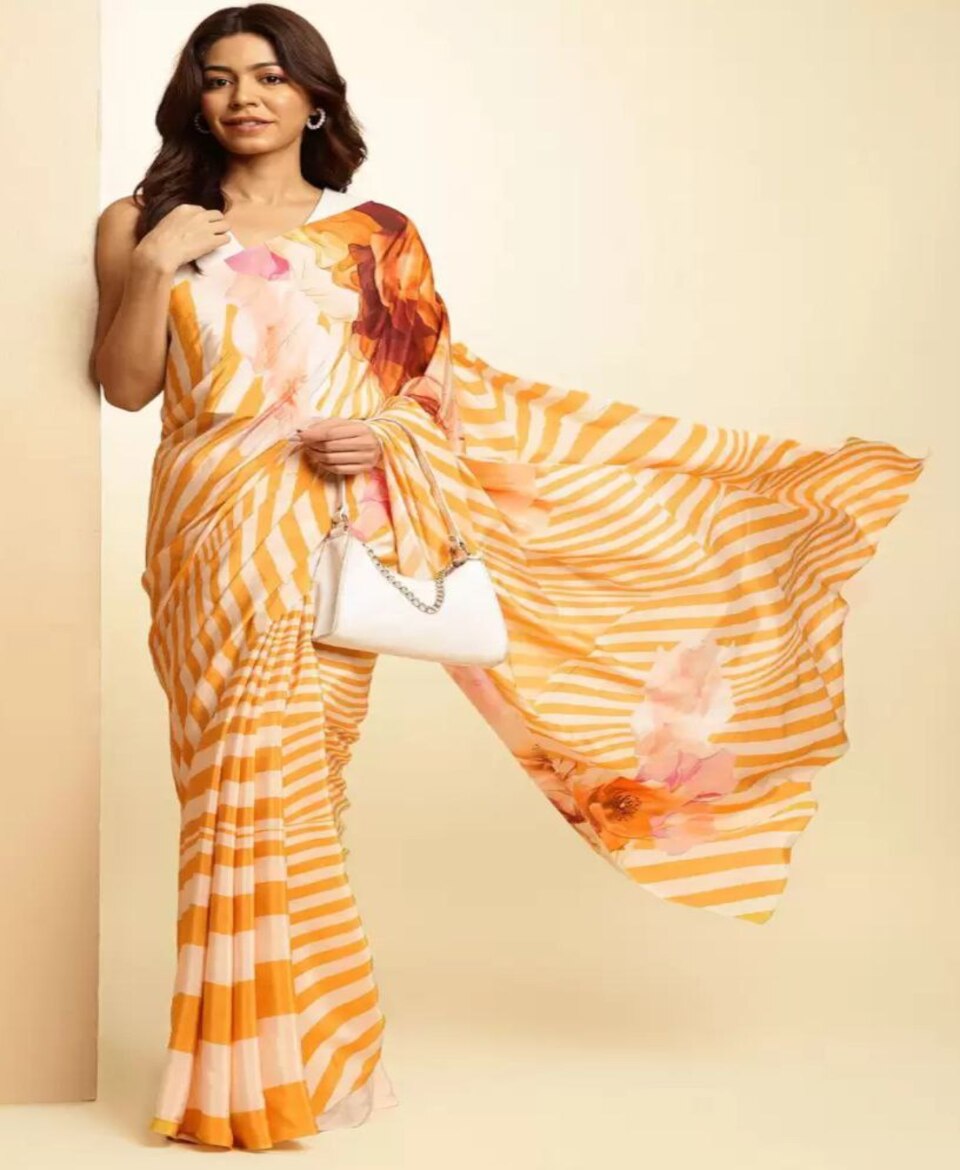 Elegant Fashion Printed Saree