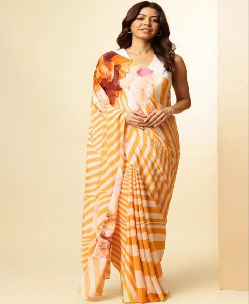 Elegant Fashion Printed Saree