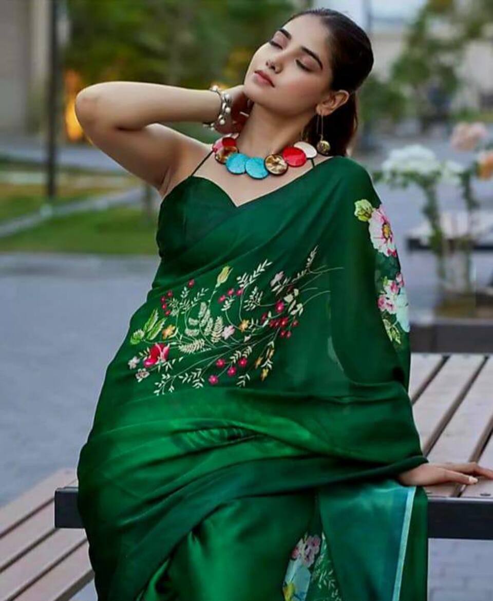 Premium Style Designer Printed Saree