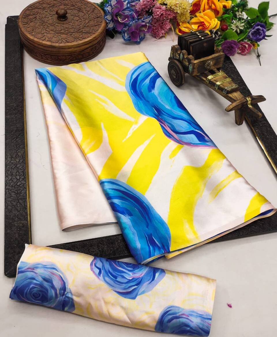Trendy Digital Print Saree