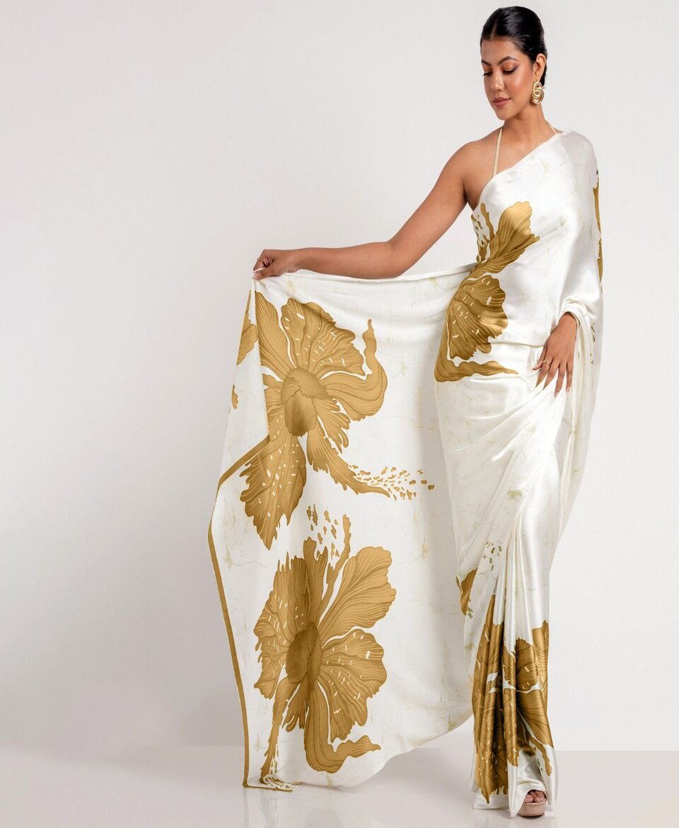 Stylish Digital Print Saree