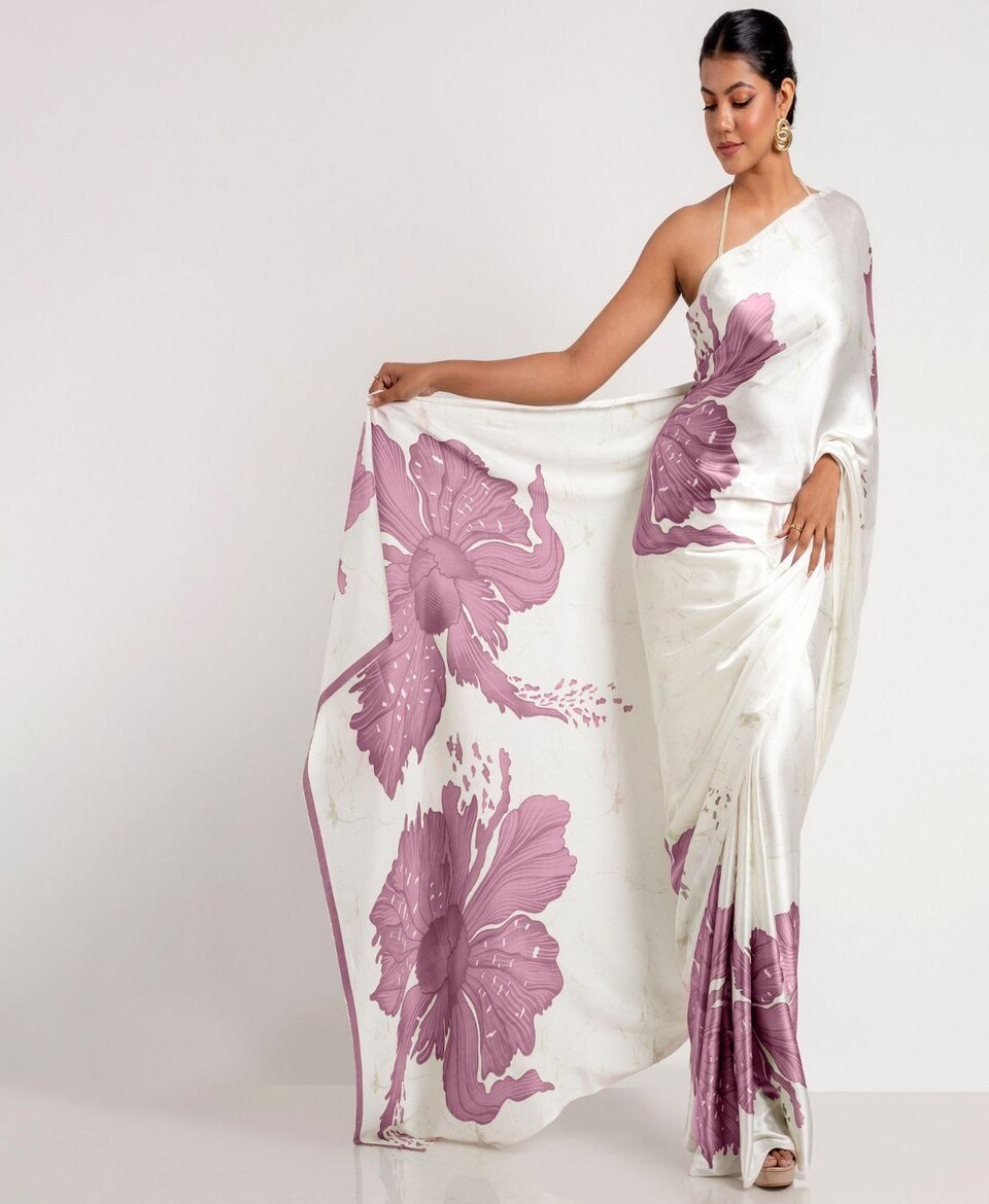 Stylish Digital Print Saree