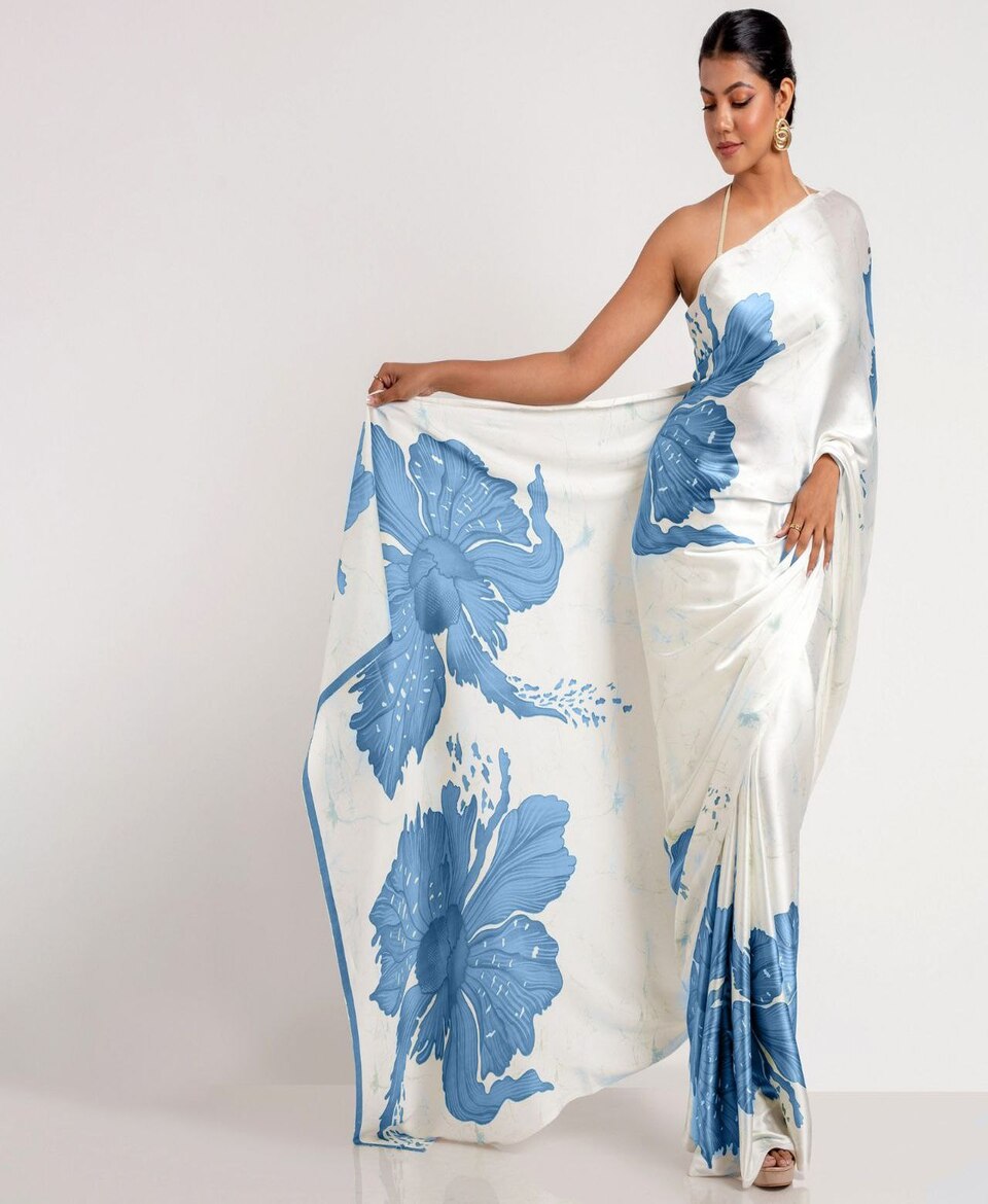Stylish Digital Print Saree