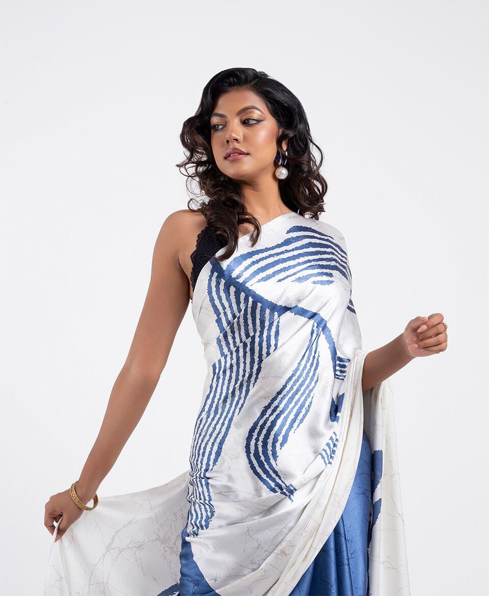 Stylish Fashion Print Saree