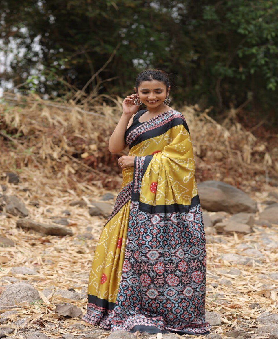 Timeless Beauty Printed Saree