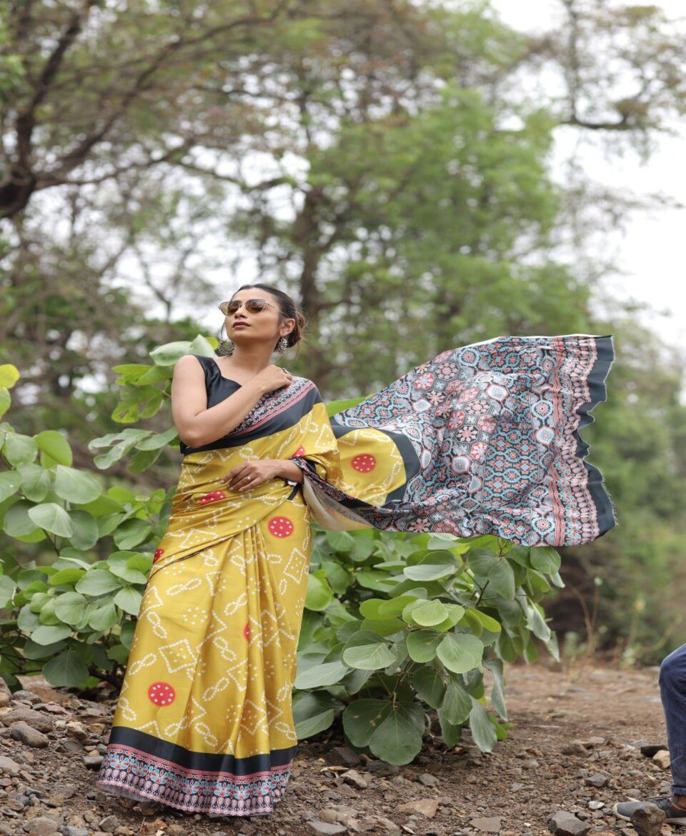 Timeless Beauty Printed Saree