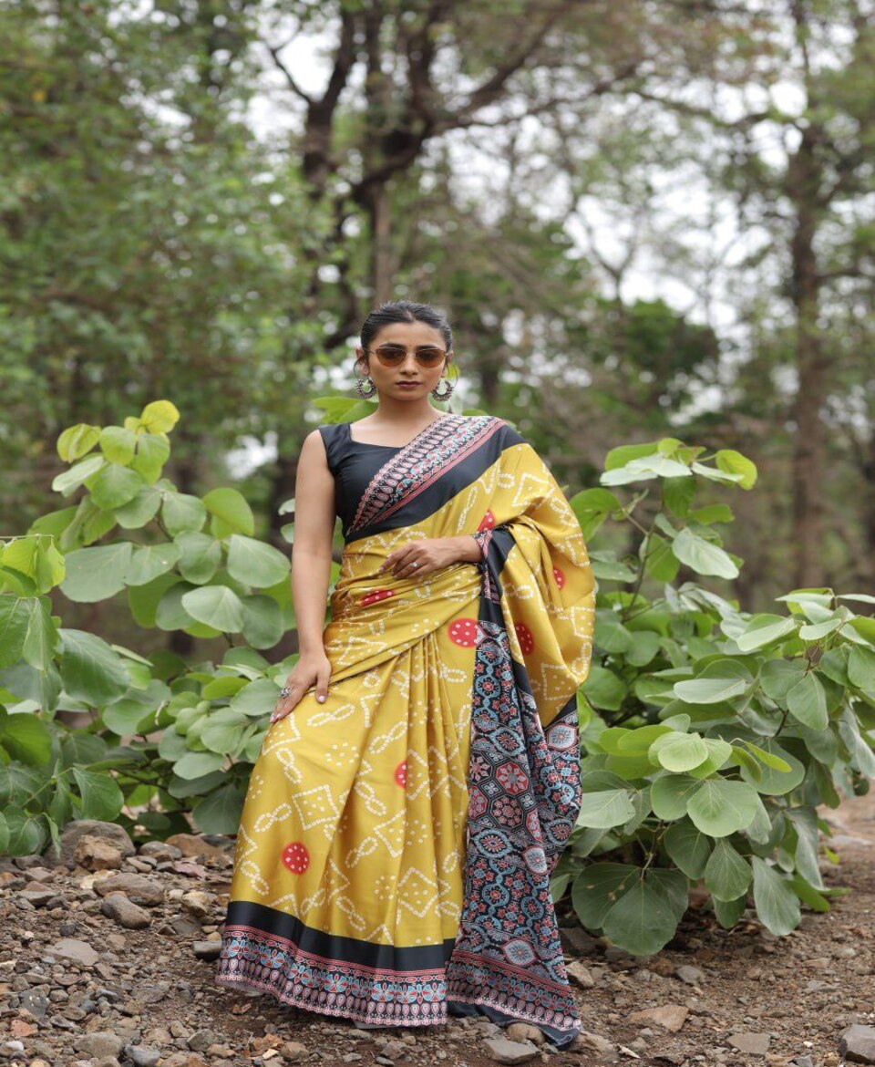 Timeless Beauty Printed Saree