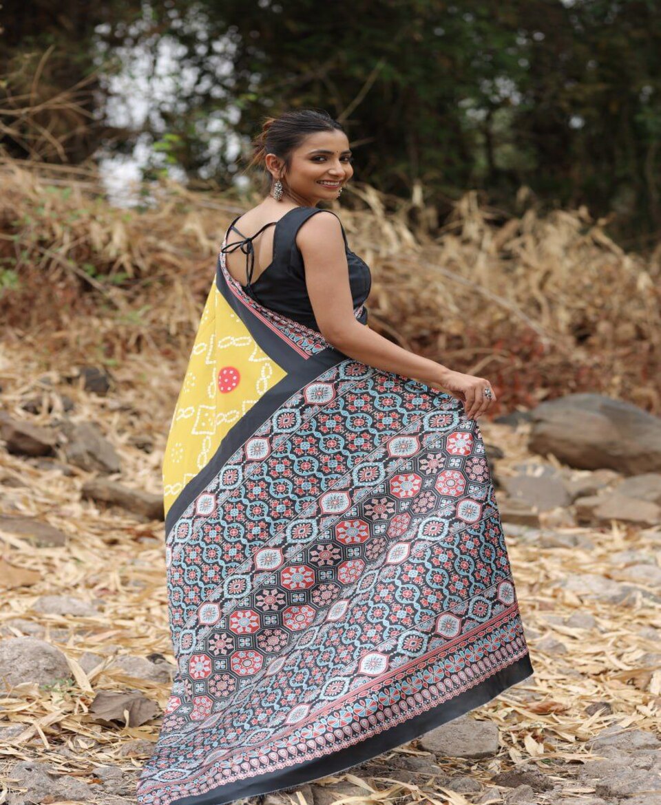Timeless Beauty Printed Saree