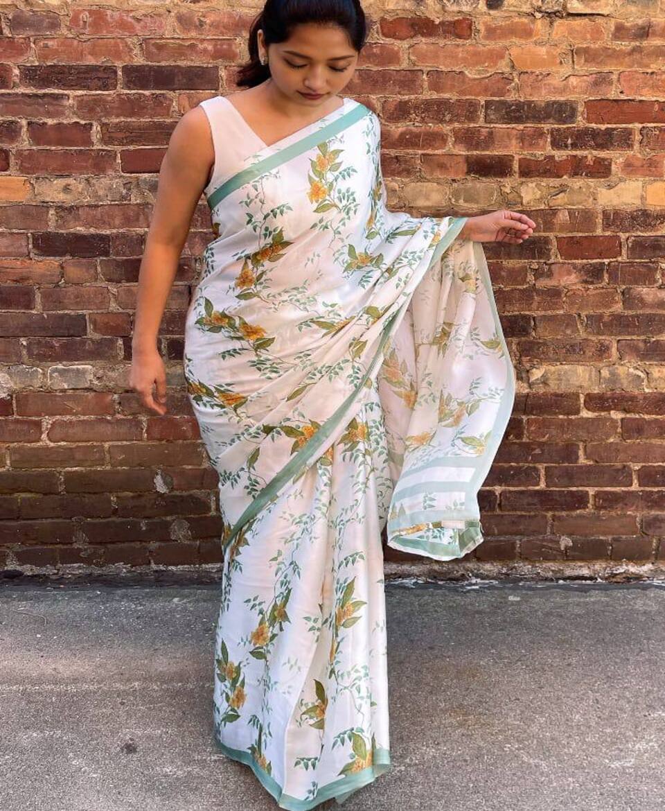 Golden Aura Festive Saree