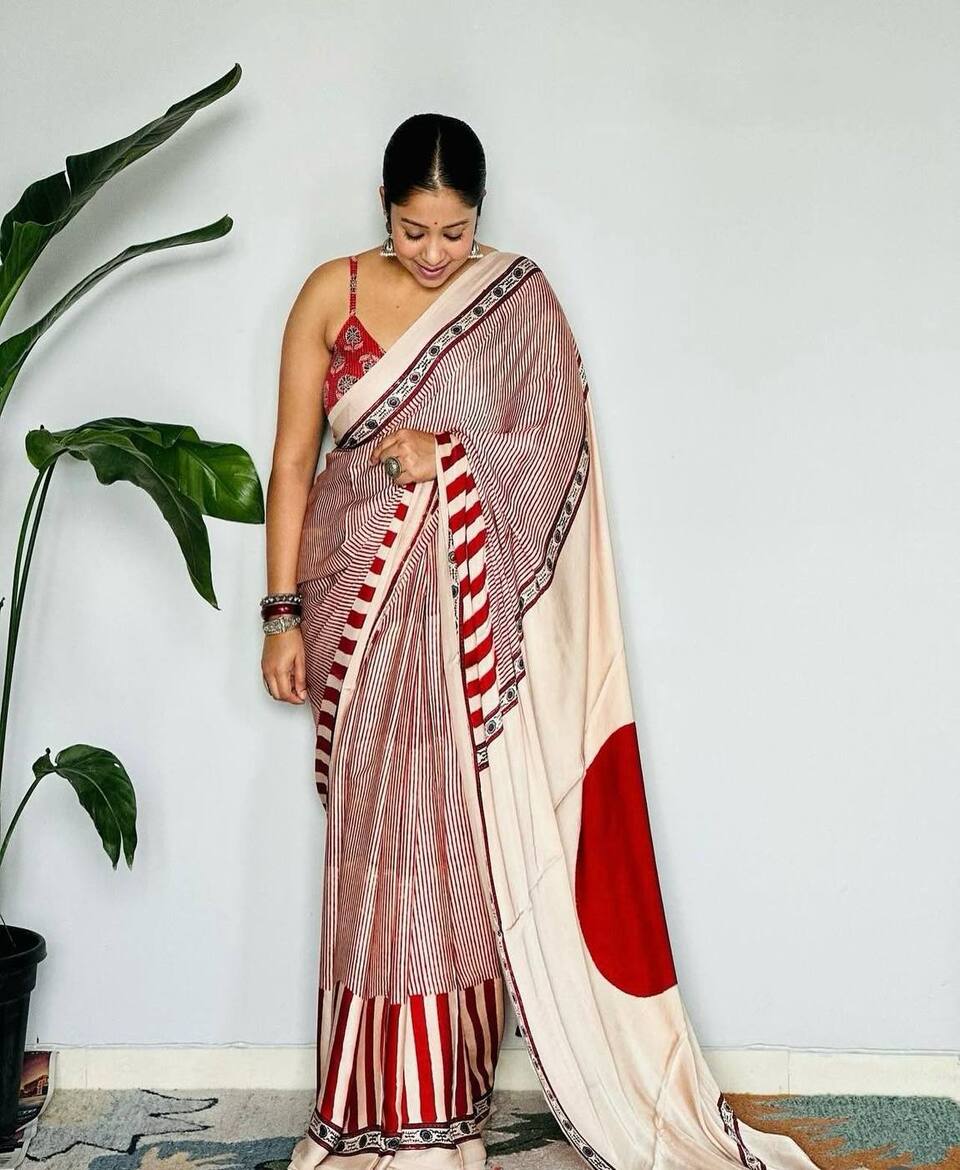 Urban Chic Style Saree