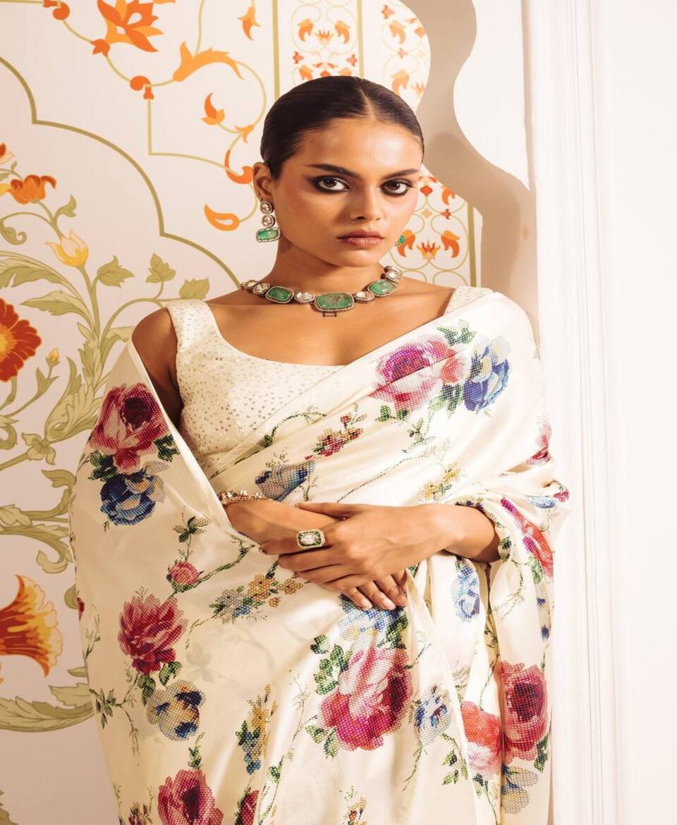 Floral Fantasy Daily Saree