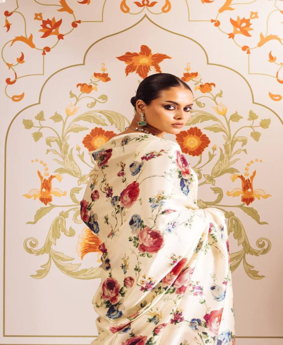 Floral Fantasy Daily Saree