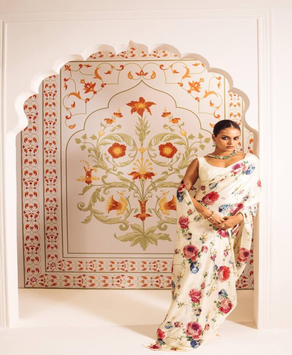 Floral Fantasy Daily Saree
