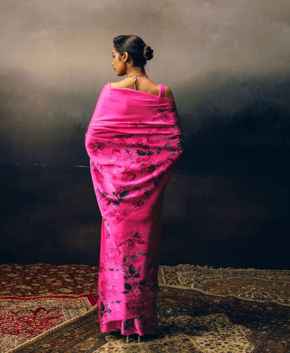 Stylish Aura Printed Saree