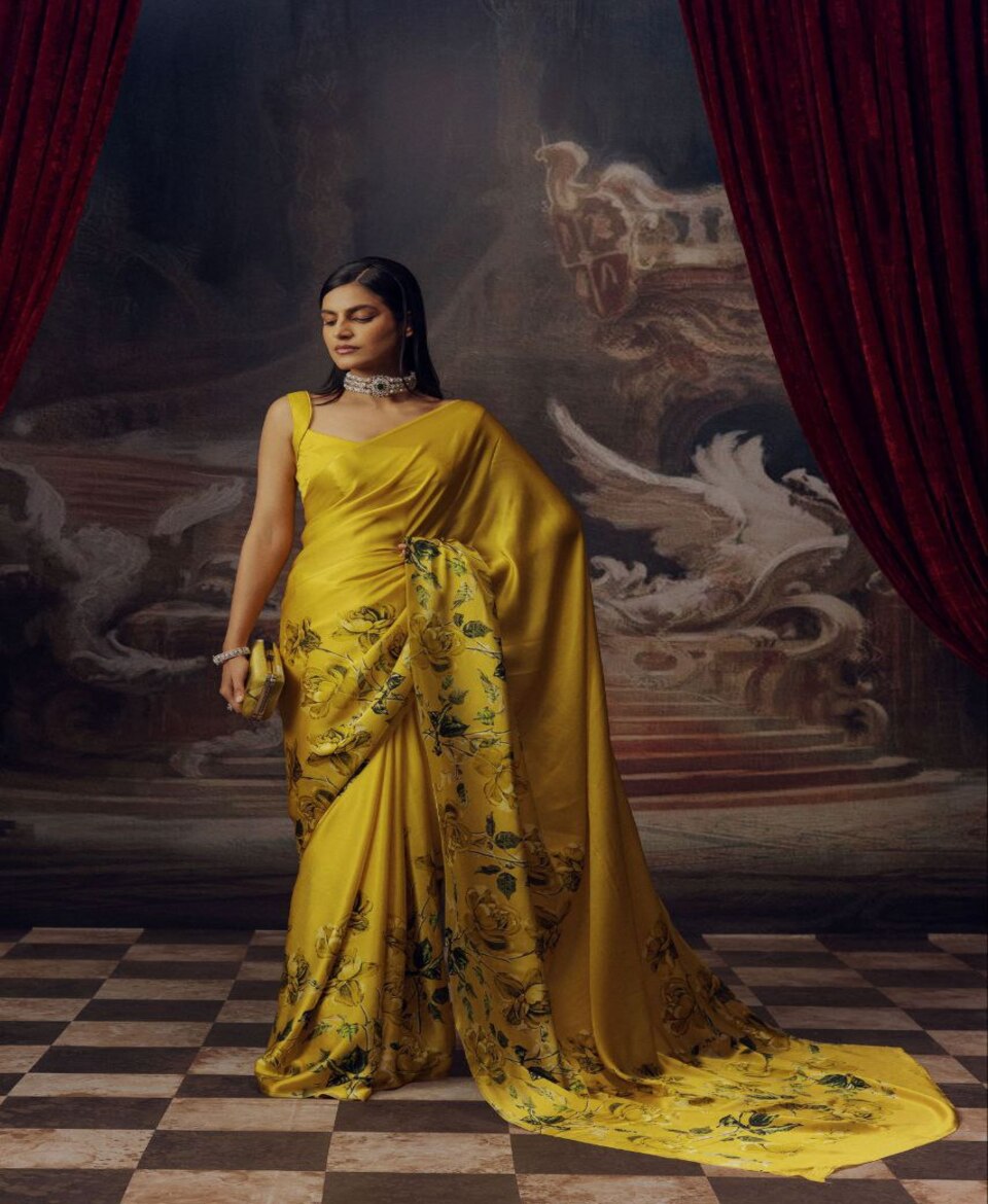 Stylish Aura Printed Saree