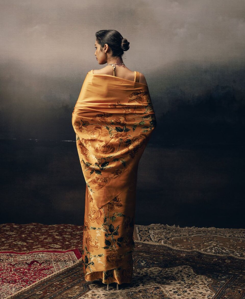 Stylish Aura Printed Saree