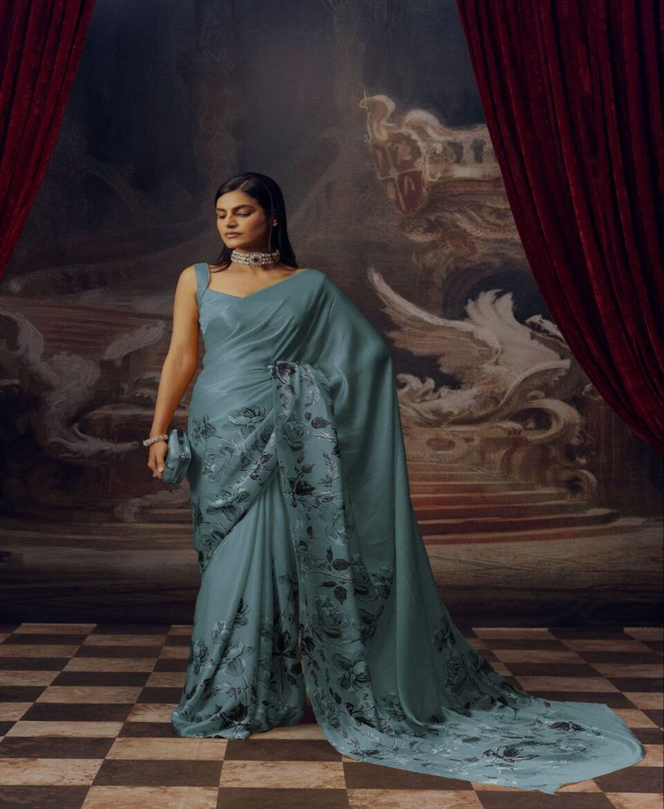 Stylish Aura Printed Saree
