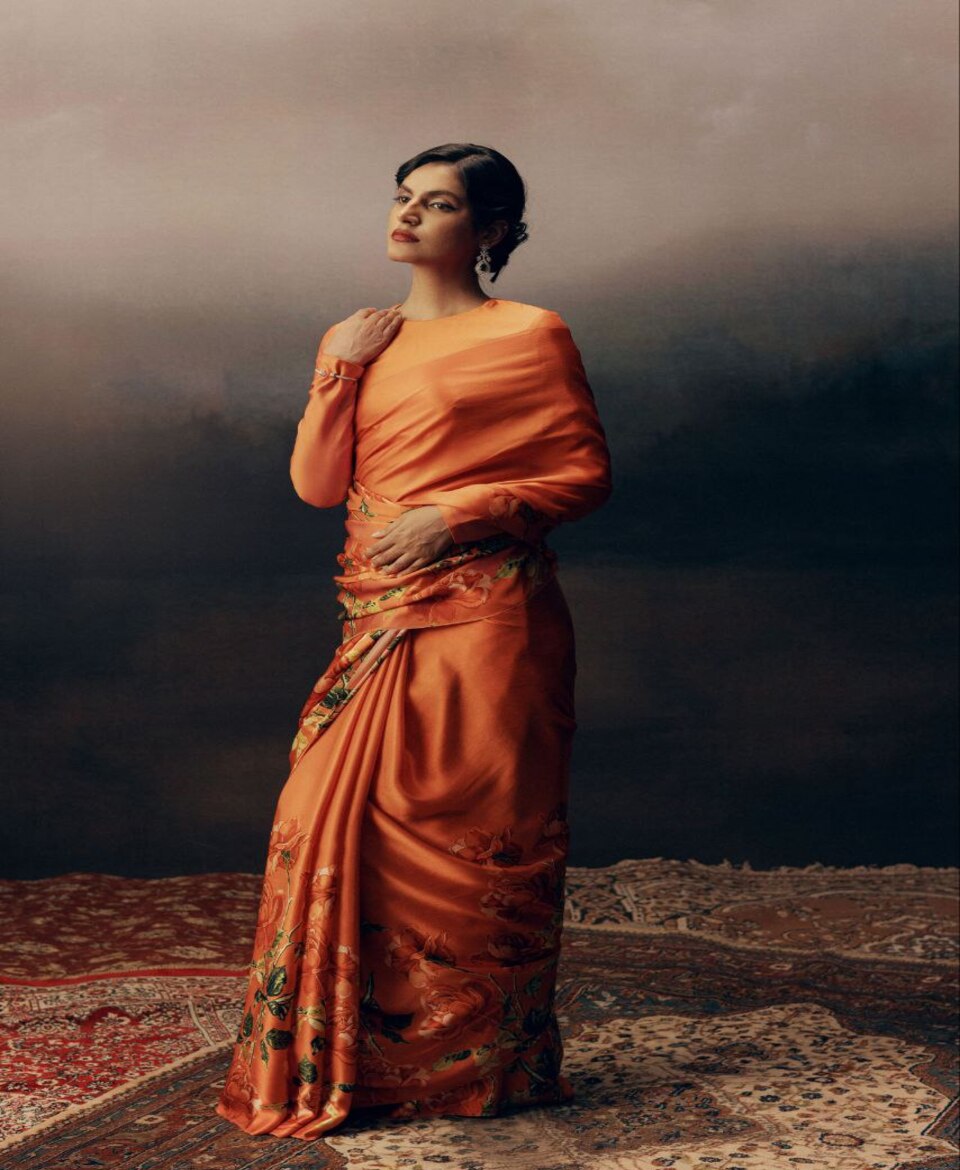 Stylish Aura Printed Saree