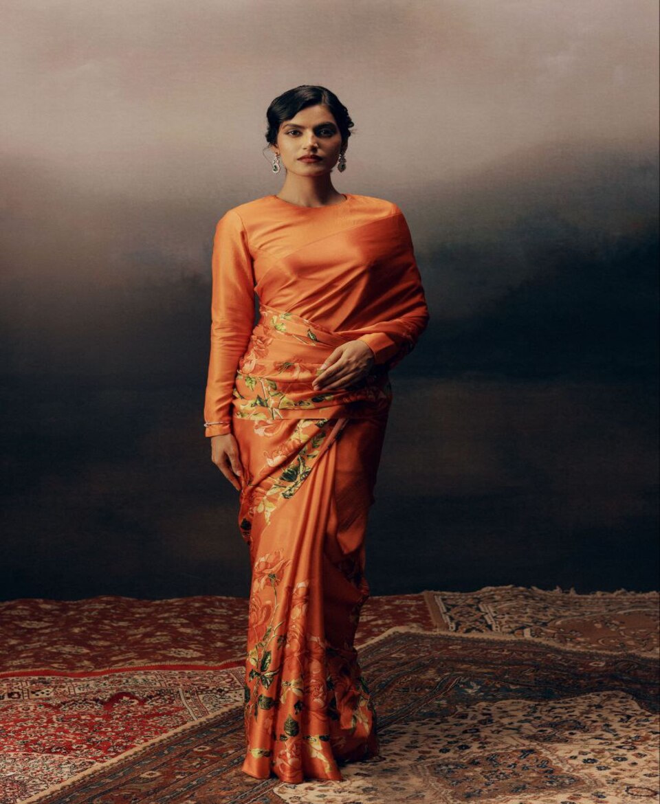 Stylish Aura Printed Saree