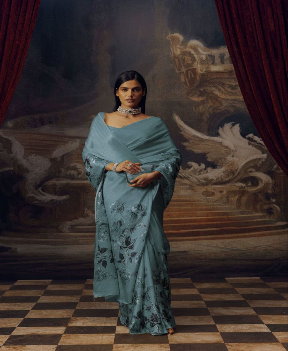 Stylish Aura Printed Saree
