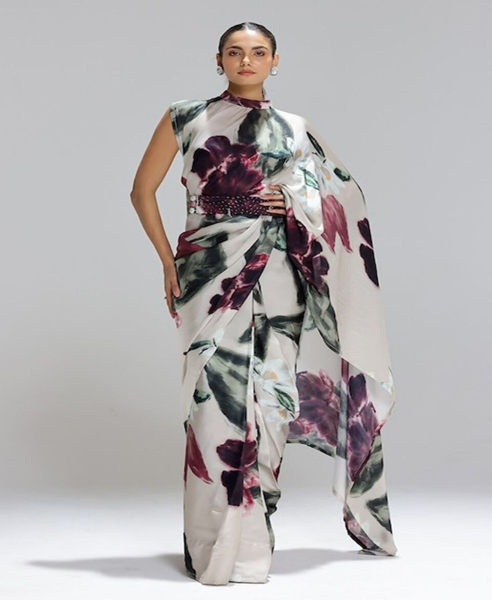 Modern Elegance Trend Saree